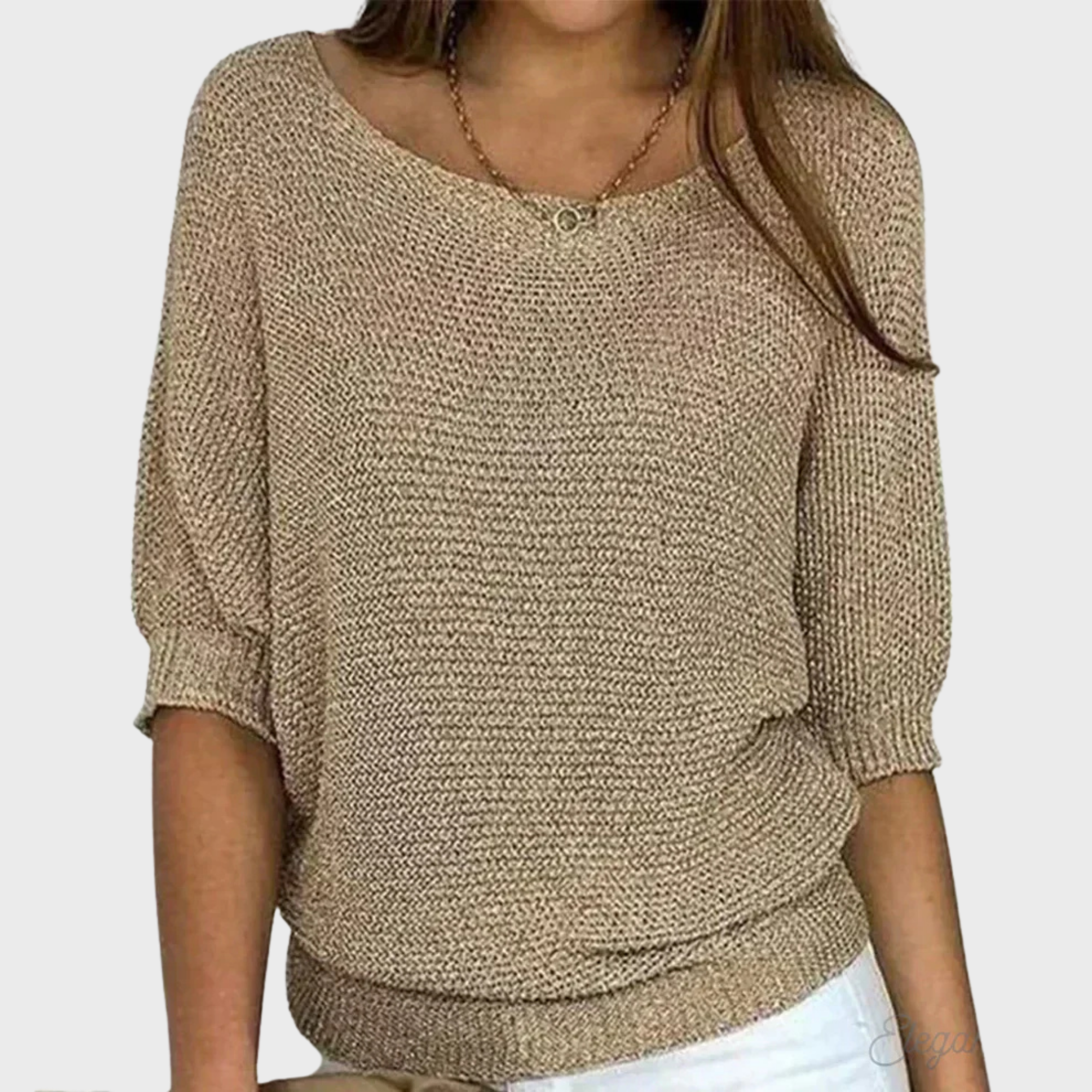 Natalie | Elegant Sweater with Fine Texture