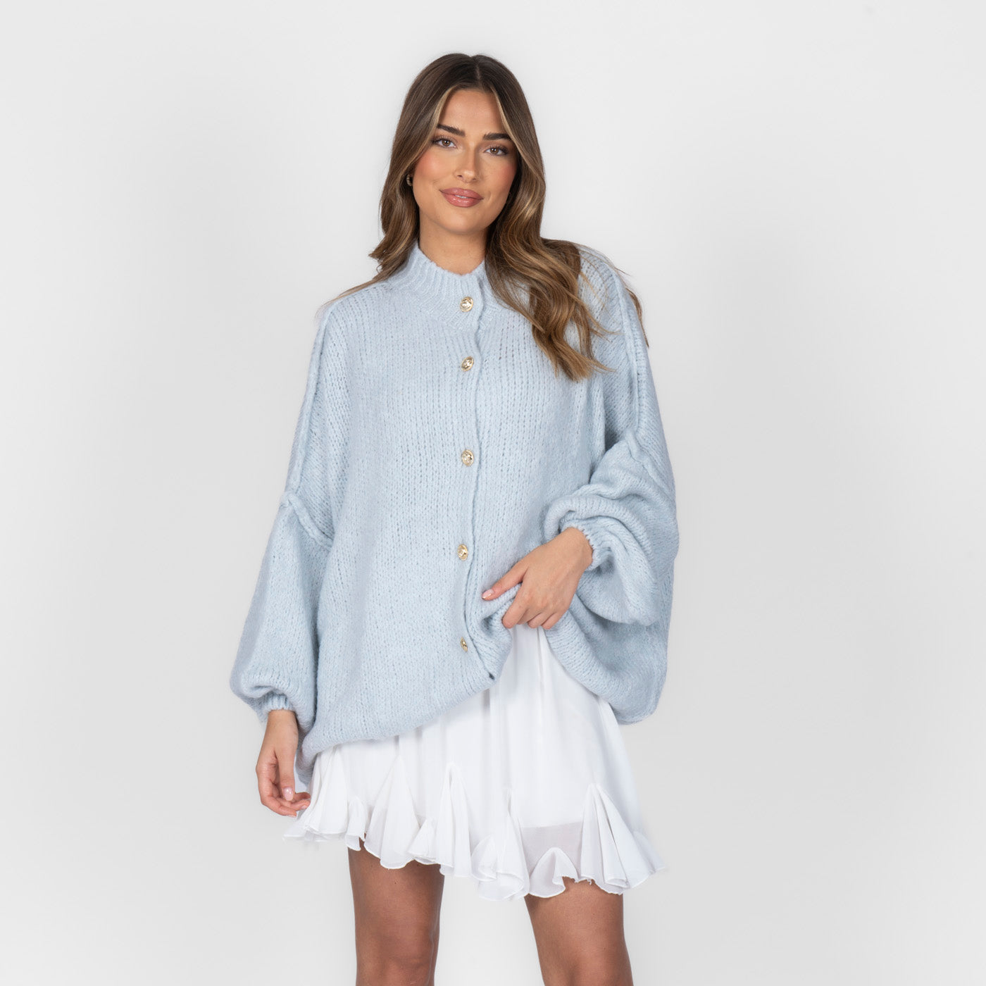 Elena | Preveliki pleteni kardigan