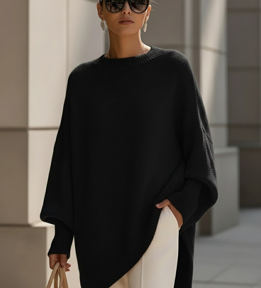Zuzana | Luxury oversized poncho