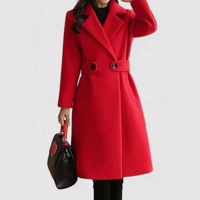 Päivi™ | Wool coat with belt