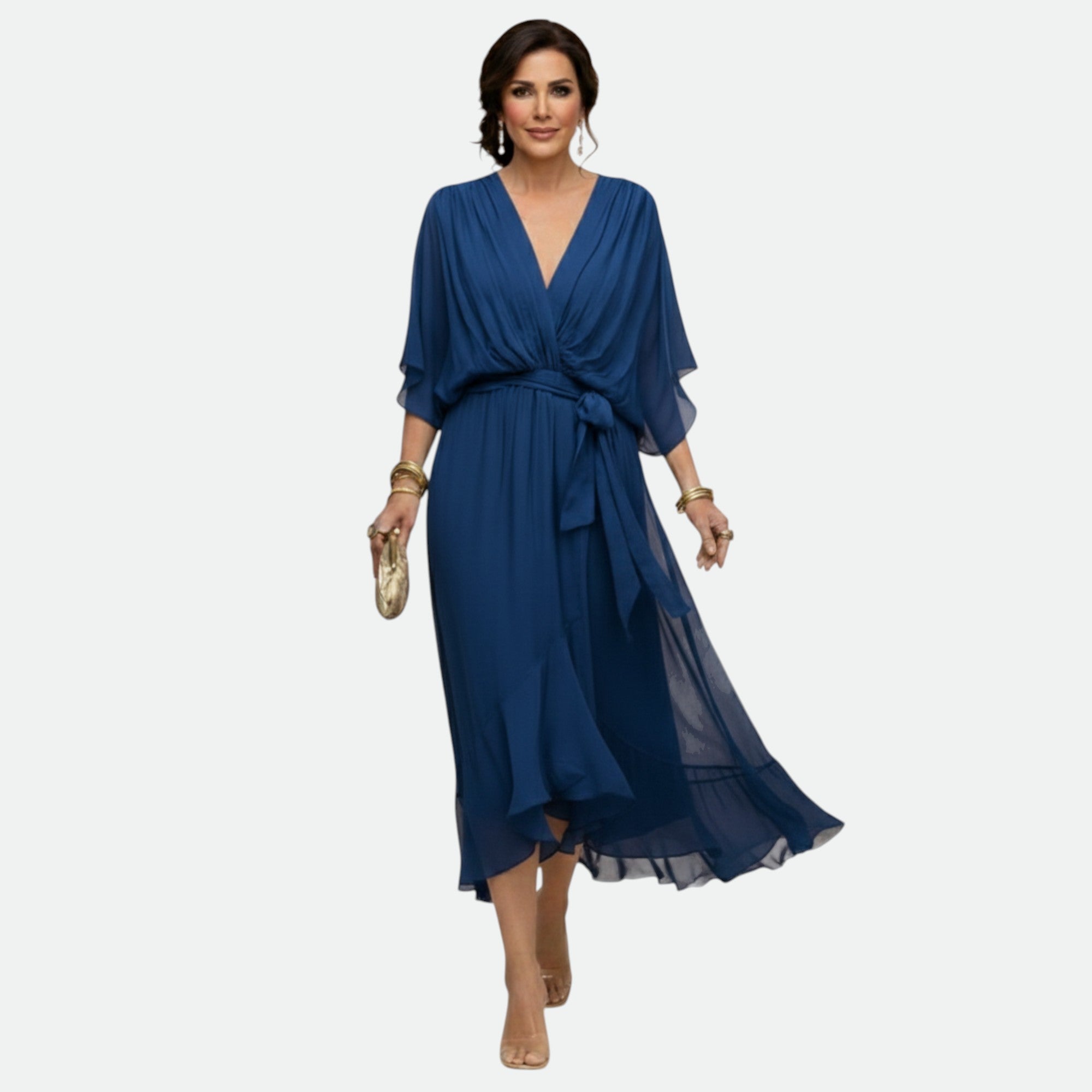 MARTA™ | Elegantna haljina sa V izrezom