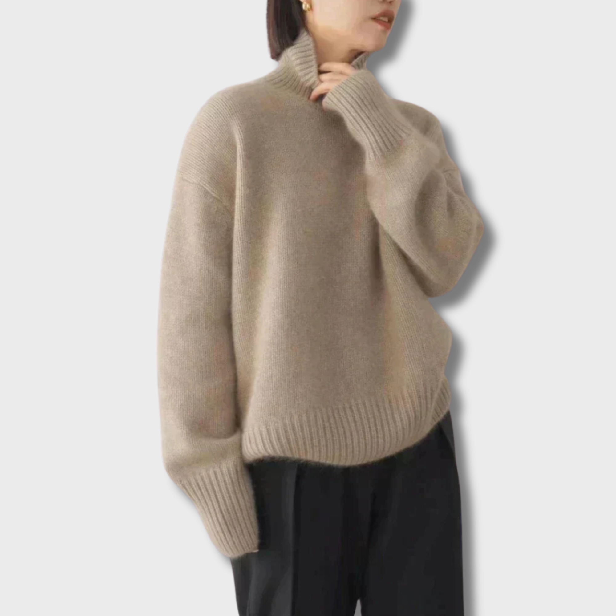 Eliza | cashmere polo of exceptional softness