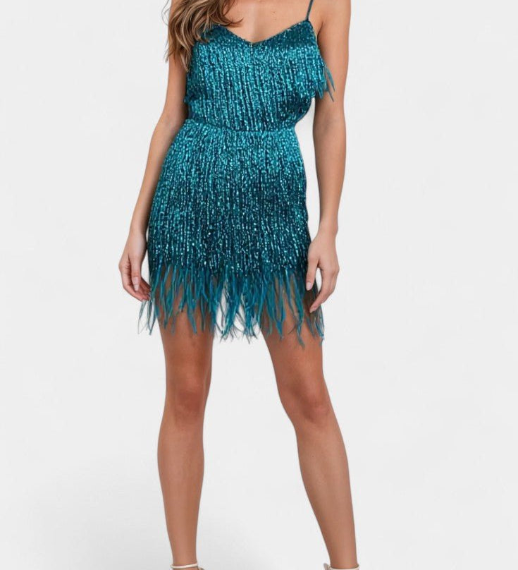 Adena Mini Feather Dress™ | Styled