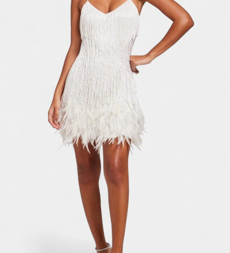 Adena Mini Feather Dress™ | Styled
