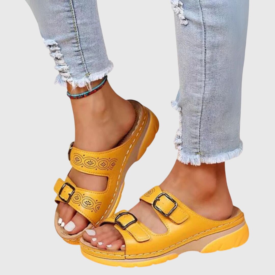Diora™ | Orthopedic leather sandals