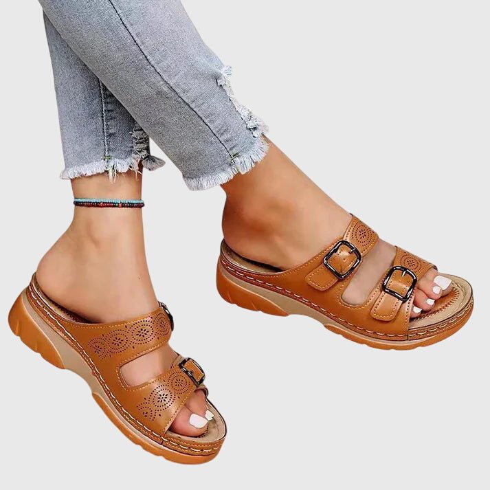 Diora™ | Orthopedic leather sandals