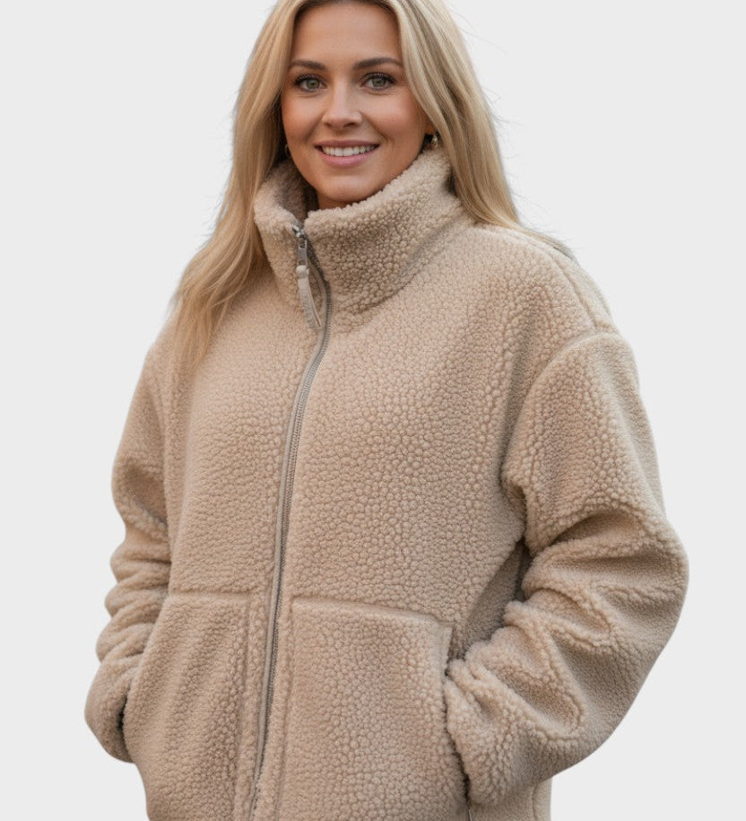 Kaja™ | Elegantan plišani kaput