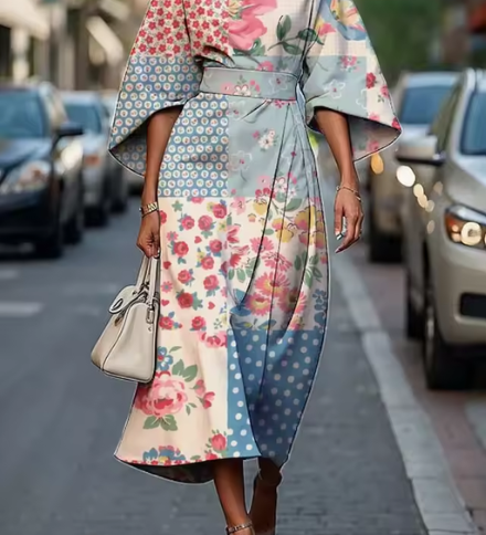 Natalija™ | Elegant Floral Dress