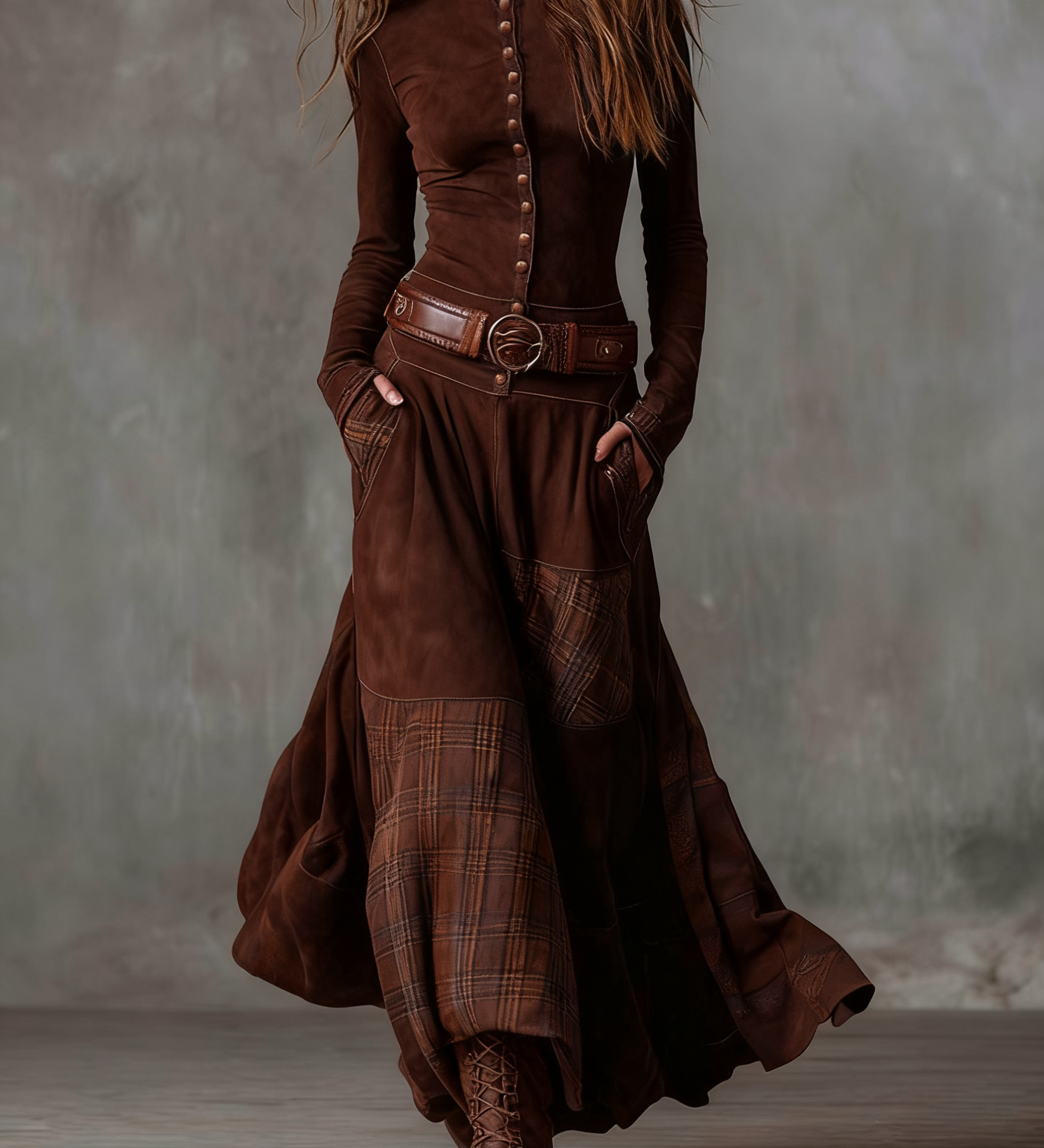 Jada | Maxi dress with belt