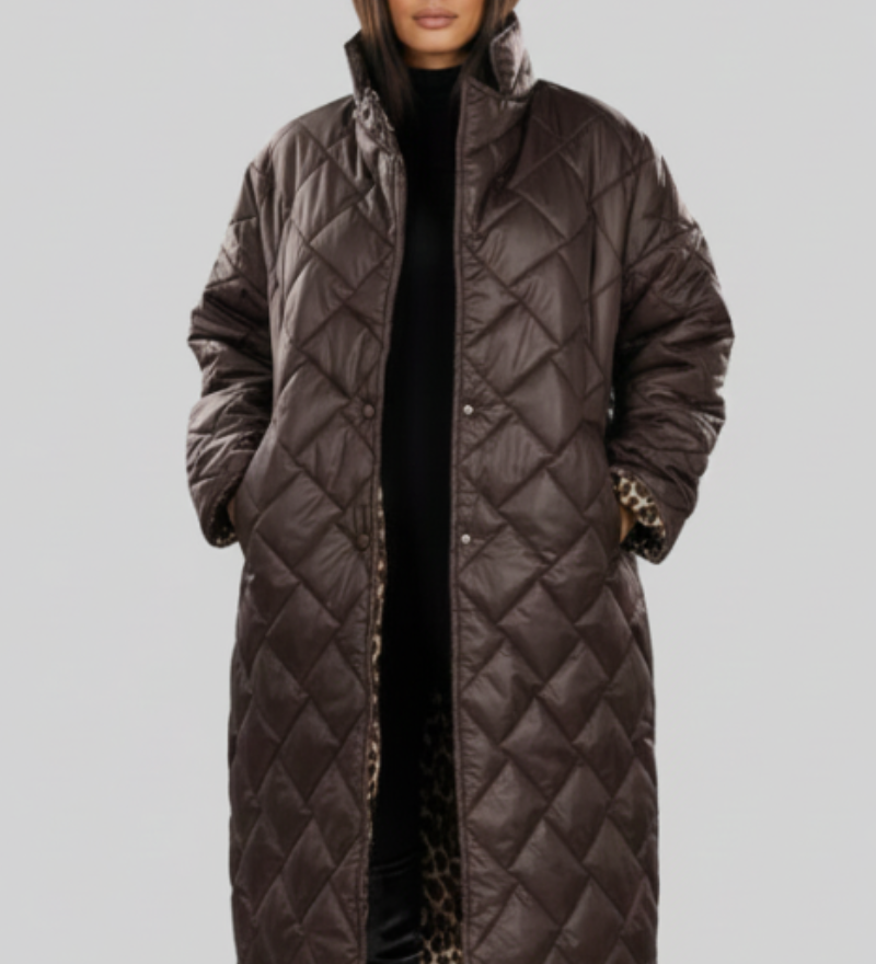Kaarina™ | Elegant Leopard Print Jacket