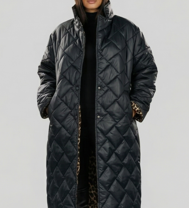 Kaarina™ | Elegant Leopard Print Jacket