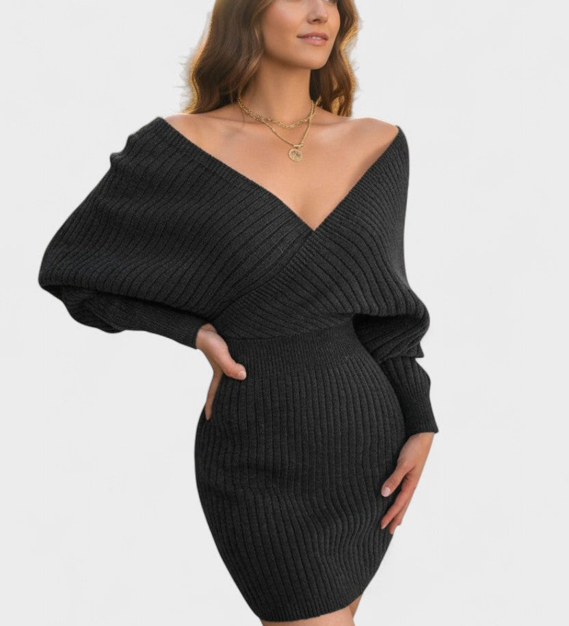Klara™ | Elegant V-neck Dresses